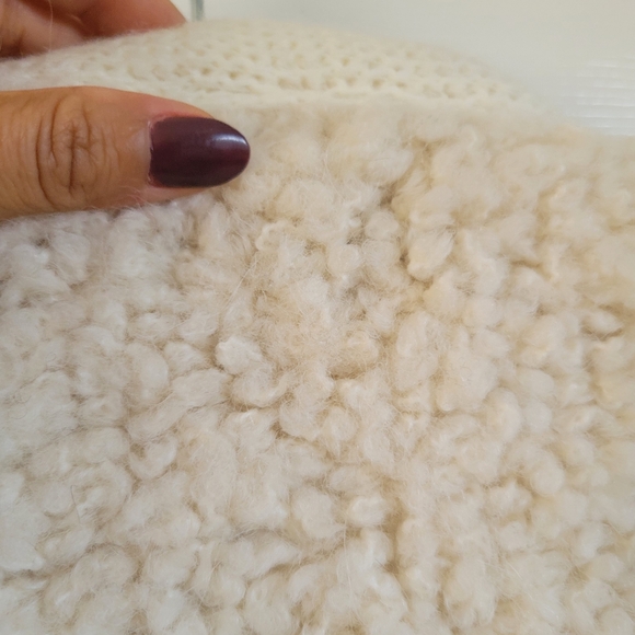 Massimo Dutti Boucle Cardigan Size Small - Picture 13 of 13